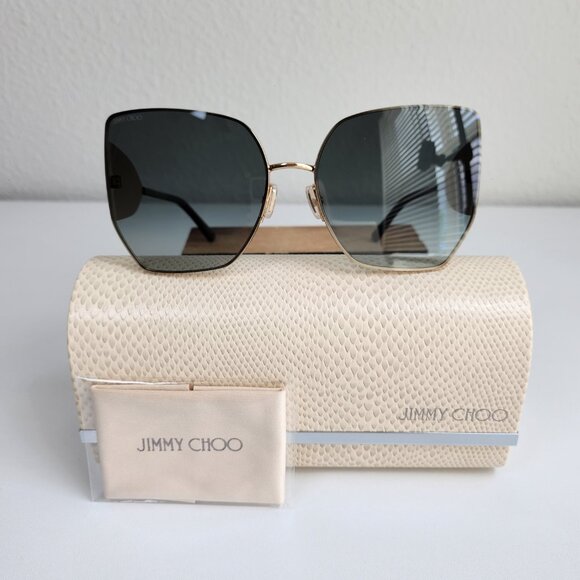 JIMMY CHOO RIVER/S 2M29O WOMEN'S LUXURY SUNGLASSES - Picture 3 of 8